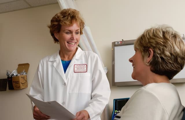 Nurse providing care